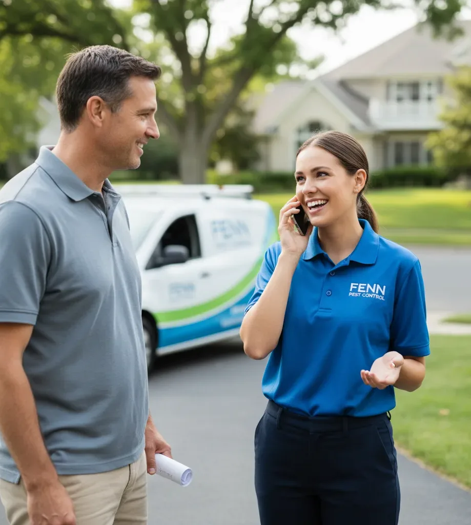 Fenn Pest Control customer support in Mcclellandtown
